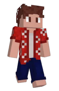 Front of SQaam's skin