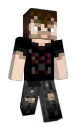 vouf's Minecraft skin wearing the Yearn cape