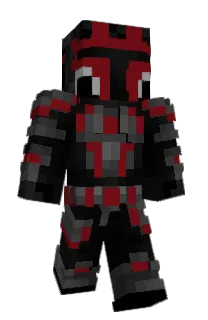 Front of theredllama's skin
