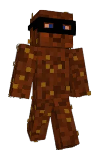 Front of Painey's skin