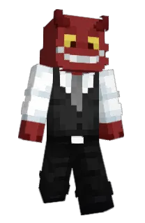 Front of Due's skin