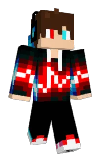 Front of BlueDiamondEater's skin