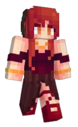 Bubblegum_Bish13's Minecraft skin wearing the Migrator cape