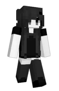Front of Influencerin's skin