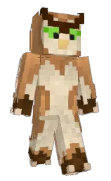 antique brass and twine Minecraft skin — Classic model — first worn by Milis_Owlbear