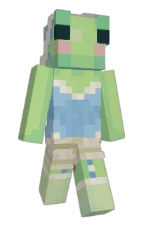 Front of almazio's skin