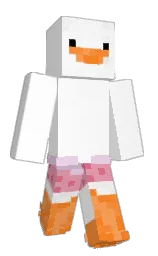 krimmble's Minecraft skin wearing the Pan cape
