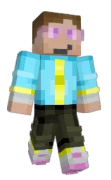 LukeEDude123's Minecraft skin wearing the Aurora cape