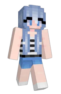 Front of caterain's skin