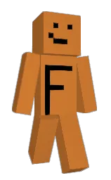 FreezyMe's Minecraft skin wearing the Home cape