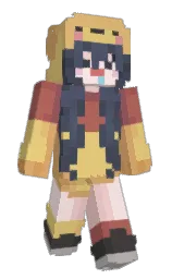 Slim Minecraft skin