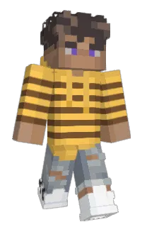 Front of TayZera's skin