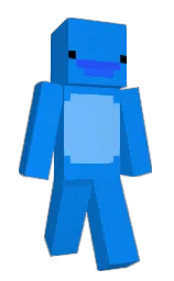 azure radiance and malibu Minecraft skin — Classic model