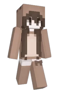 Front of hatie's skin