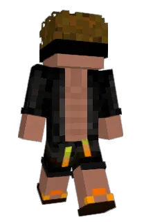 Front of Niipe's skin