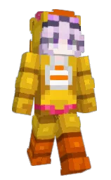 pizza and gold tips Minecraft skin — Slim model — first worn by JxrdanKawaii