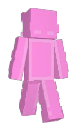 lavender rose Minecraft skin — Slim model