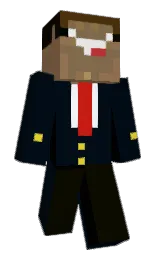 Goldminer8888's Minecraft skin wearing the Migrator cape