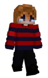 Yxmura's Minecraft skin wearing the MCC 15th Year cape