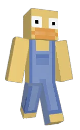 Slim Minecraft skin