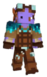 portage and medium purple Minecraft skin — Classic model