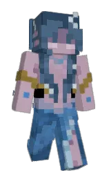 Slim Minecraft skin