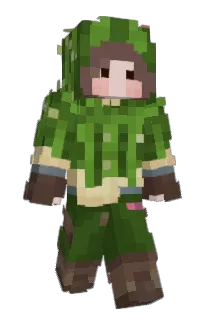 Front of MiniWorldOfCraft's skin