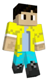 AKA_SkyFire's Minecraft skin wearing the Migrator cape