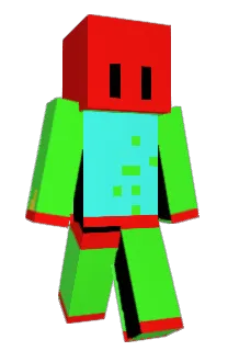 Front of Minecraft skin