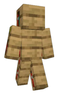 Front of Minecraft skin