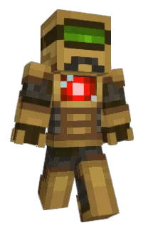 Front of CyberForger's skin