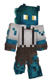 Front of BafferMan's skin
