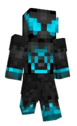 mine shaft and black Minecraft skin — Classic model — first worn by bhmgray