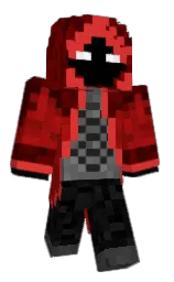 ArchDemon081's Minecraft skin wearing the Hero cape