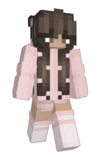 Front of Viioletaa's skin