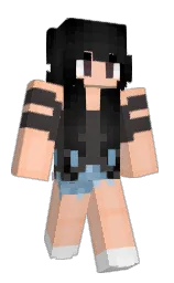 Slim Minecraft skin