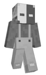 silver chalice and boulder Minecraft skin — Slim model — first worn by DamiPhantom3