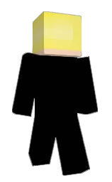 apricot peach and gorse Minecraft skin — Classic model — first worn by PrinceCR