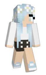 VampyKitten's Minecraft skin wearing the Migrator cape