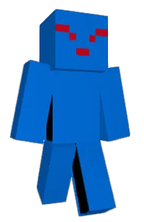 Front of Tluff's skin