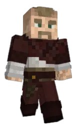 night rider and cedar Minecraft skin — Classic model
