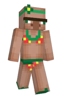 Front of Minecraft skin