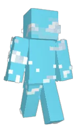 spray and white Minecraft skin — Classic model