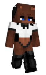 black and irish coffee Minecraft skin — Slim model