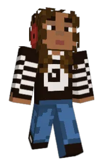 Front of DTBLK's skin