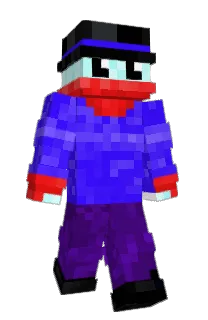 Front of Minecraft skin