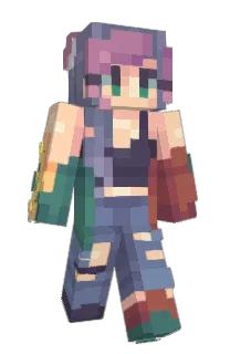 Front of Schii's skin