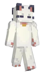orange white and spring wood Minecraft skin — Slim model — first worn by Taohuu