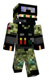 Tomthebomb47's Minecraft skin wearing the Migrator cape