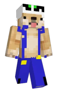 Front of Minecraft skin